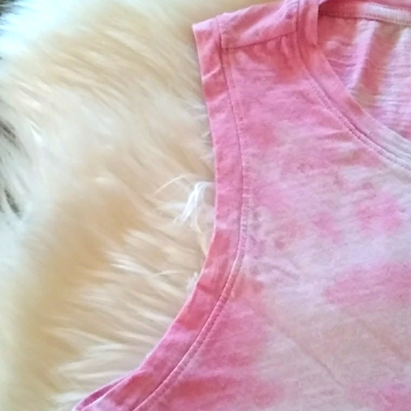 Time and Tru|Kids|  Pink Tye Dye Tank Top - Picture 4 of 12
